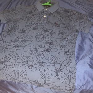 tommy hilfiger colar shirt